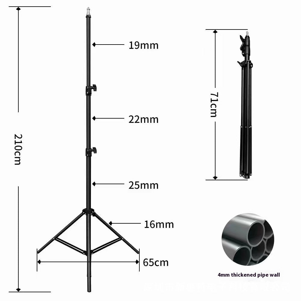 Tripod Light Stand Floor Live Photography Mobile Phone Stand