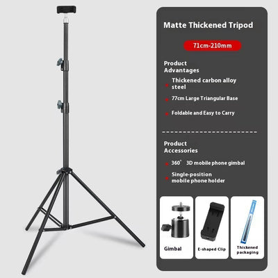 Tripod Light Stand Floor Live Photography Mobile Phone Stand